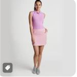 Peter Millar  Activewear Women's Pink Houndstooth Golf‎ Hiking Skort Size Large Photo 1