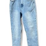 Nasty Gal Cut Out High Waisted Mom Jeans Photo 1