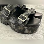 Free People New Follow Your Own Path Platform Sandals Daisy Print sz 40 Photo 1