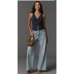 Reformation Midnight Blue Organic Cotton Knit Tank - L Photo 1