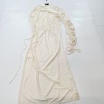 L'Academie Lily Midi Dress in Bone White XS Photo 2