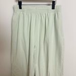 SKIMS  Cotton Jersey Wide Leg Pant in Spearmint Size Medium Photo 4