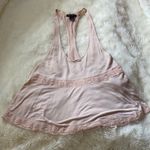 Pink Lace Loose Tank Top Pink Size M Photo 0