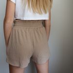 Amazing Lace Never Too Late Taupe Lounge Shorts Photo 11