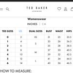 Ted Baker  London Double Layer Effect Thaliah Cami Bright Pink size 4 / 10 NWT Photo 7