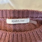 Mustard Seed Fringe Knit Sweater Photo 1