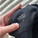 Athleta  Black Fitted Sleeveless Crop Tank Top Photo 4