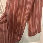 MONTEAU Rose Striped Sleeveless Jumper Size L Leg Slits Sash at waist Beach Fun Pink Size L Photo 7