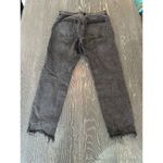 We The Free by Free People Black Distressed Button Fly Denim Jeans Women’s SZ 27 Photo 14