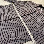CAbi  Dappled Stripe Car Coat in Blue White Medium Style #5474 Sz M Photo 4