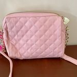 Betsey Johnson Betsy Johnson Pink Bow Crossbody Bag Photo 1