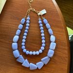 Free People  Blue Beaded Necklace Photo 1