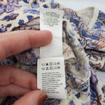 Lucky Brand Peasant Short Sleeve V-Neck Top Photo 5