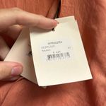 Sandro NWT  Mylene Frilly Mini Dress In Salmon Size 42 Photo 4