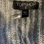 Topshop  Balloon Sleeve Grey Open Cardigan Chunky Sweater New! Photo 8