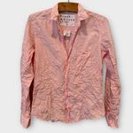 Frank & Eileen Barry Crinkle Button Down Shirt Size Small Photo 0