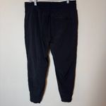 Athleta  Trekkie‎ North Jogger Black Drawstring Zip Pockets Athleisure Size 10 Photo 4