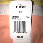 l*space L* Rebel Top Portia Striped High Waist Bikini Bottom Set XS NWT Photo 10