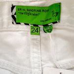 NEW Sandrine Rose Free People White Cut Off Denim Shorts, NWT, Size 24 MSRP $128 Photo 6