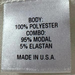 NWT Lola & Sophie Designer Blouse Knit White Turtle Neck Long Sleeve Small Photo 8