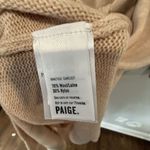 Paige Raundi Cutout Turtleneck Midi Wool Blend Dress In Camel Size Large 1603 Photo 8