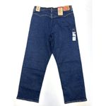 Levi's  32x27 Ribcage Riveted High Waist Ankle Straight Leg Jeans Dark Wash Photo 10