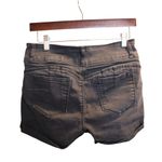Wax Jean #785  Women's Size Large Black Denim Shorts Photo 2