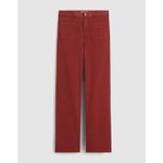 Madewell  The Emmett Wide Leg Pant Patch Pocket Antique Rose High Rise US 29 NWT Photo 5