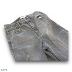 SO 1071  Super high rise wide leg jeans 7 (27x30) Black Denim Cute Photo 2