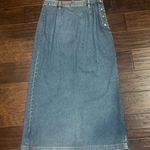 Gap Classic Denim Maxi Skirt SIZE 10 Photo 0