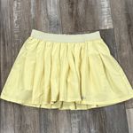 Alo Yoga  Light Yellow Skater Skirt Small Photo 2