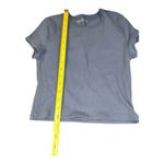 Abercrombie & Fitch Ribbed Short Sleeve Crop Top, gray XS Activewear Set Photo 8