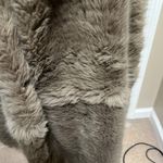 Mango oversized faux fur vest Photo 2