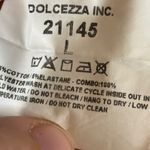 Dolcezza Set Women's Size Large Blouse Sweatshirt hoodie playful time white Photo 7