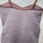 Free People  Brown white Ribbed Bustier Bodysuit xs/s like new condition Photo 5