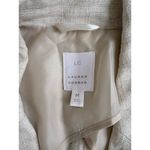 LC Lauren Conrad  Women's Beige Double Breasted Blazer Size M Casual‎ Photo 2