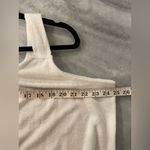 NWOT Serengeti Size 1X White Terry Cloth Pullover Mini Dress Coverup Pockets Photo 9