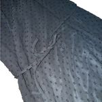 Elle  Black Textured Mini Dress Photo 2