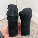 Raye  Sebastian Suede Ankle Wrap Open Toe Tie Heels Revolve in Black Party Size 6 Photo 7