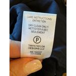 Tanya Taylor ‎ Dress Women 00 Black Floral Print Linen Silk Ruched Lovette Maxi Photo 14