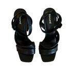 Abound  Women’s Tracy Puffy Strap Black Chunky Platform Sandals Size 8.5 Photo 1
