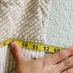 Sincerely Jules Neutral Striped Sleeveless no belt Jumpsuit size small White Photo 12