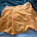 Lululemon  Skirt Pace Rival Orange 2 Photo 0