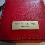 Henri Bendel , New York eye contact carrying zippered case. Red with tassel pull. Photo 1