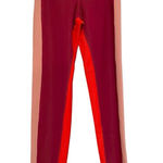 Beach Riot Colorblock Rib Leggings Size XS Merlot Red High Waist Ankle Slim NWT Photo 0