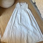 ZARA White Maxi Dress Photo 3