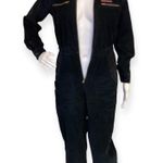 80s Vintage Jean St. Germain Jumpsuit Black Size 4 Photo 10