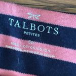 Talbots Striped Midi Dress Size Small Petite Academia Teachercore Casual Office Photo 3