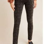 Anthropologie AG Jeans Womens Brown Hi Rise Stevie Ankle Velvet Skinny Size 28R Photo 2