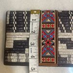 Brighton  Wallet Africa Stories Leather Folio bag Black Cream Woman’s New size OS Photo 6